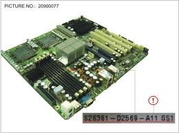 Celsius R550 Deska Fujitsu D2569-A11 2x s771
