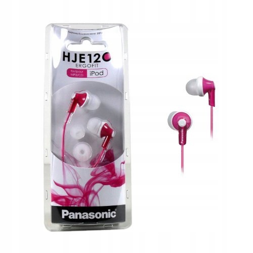 

Słuchawki Panasonic RP-HJE120 różowe