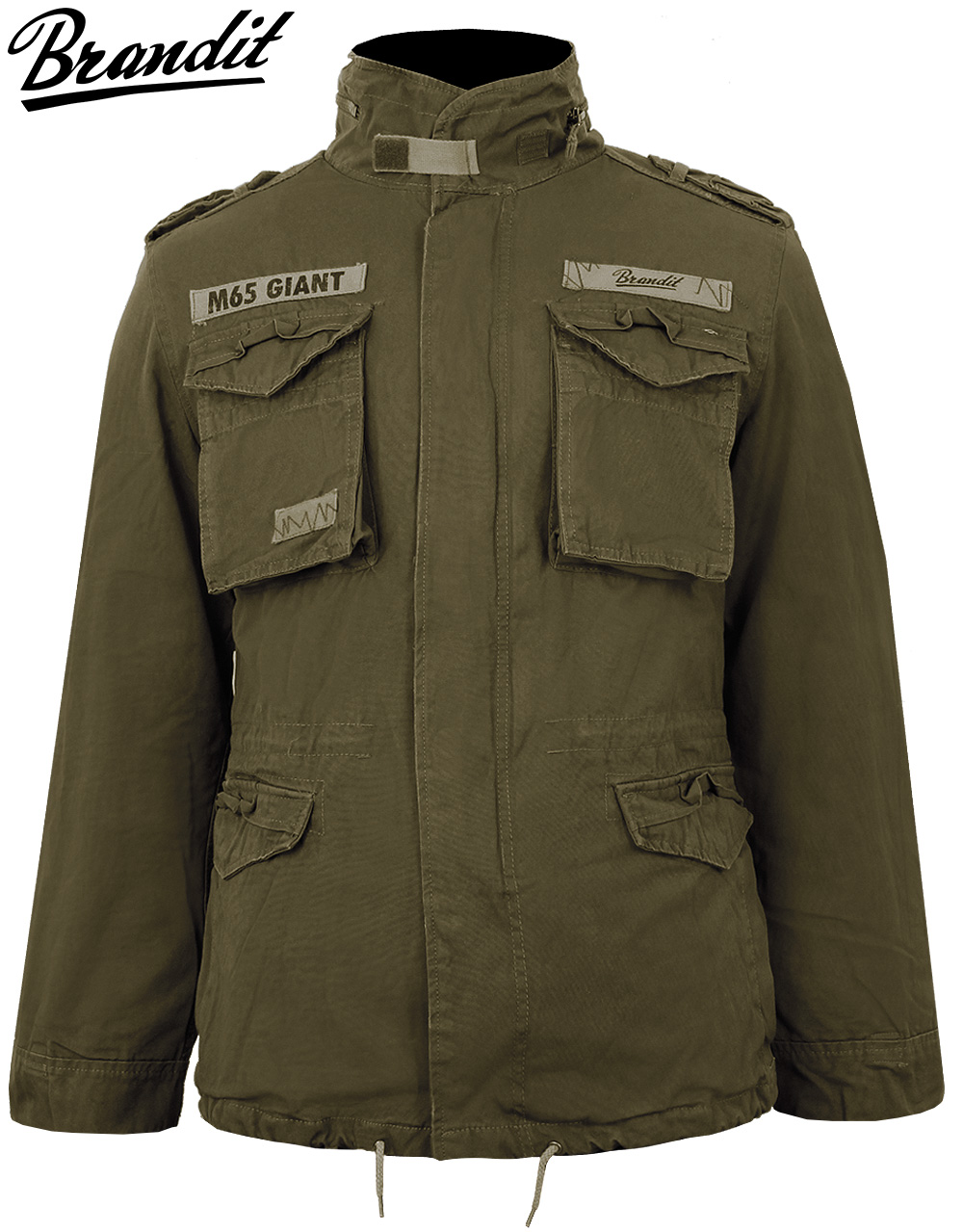 KURTKA MĘSKA WOJSKOWA BRANDIT M65 GIANT PARKA 3w1 OLIVE 6XL Płeć mężczyzna