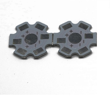 

Radiator Pcb do diod Power Led 1W 3W 2 szt. bialy