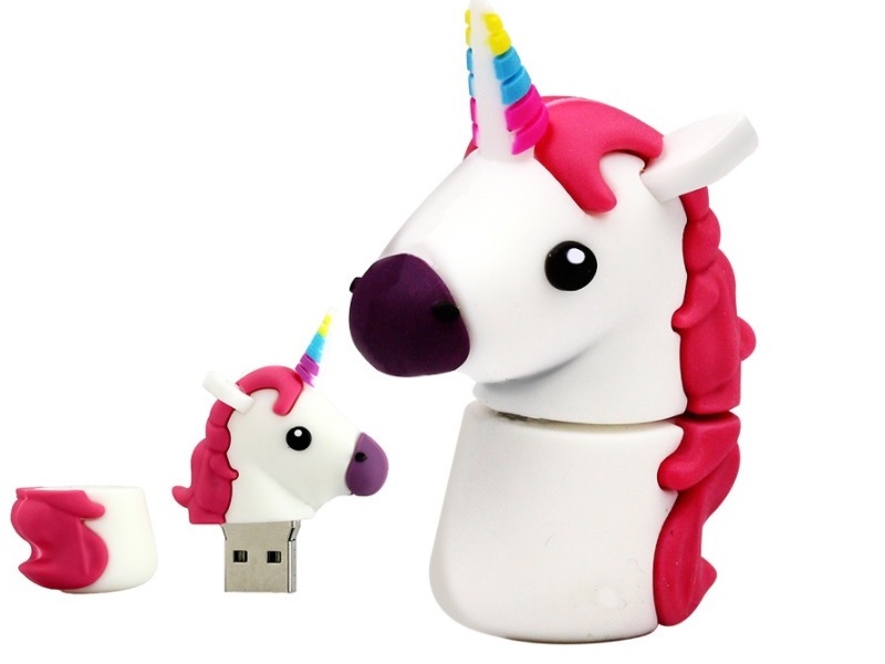 

Pendrive Usb 32 Gb Jednorożec Pony Biały Bajka