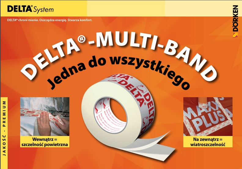 TAŚMA DORKEN MULTIBAND DO KLEJENIA REPERACJI FOLII Kod producenta Mband