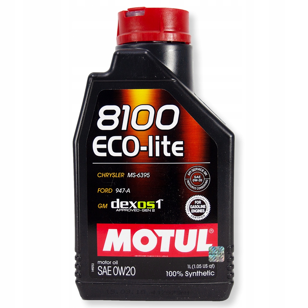 

Motul 8100 Eco-lite 0W20 1L