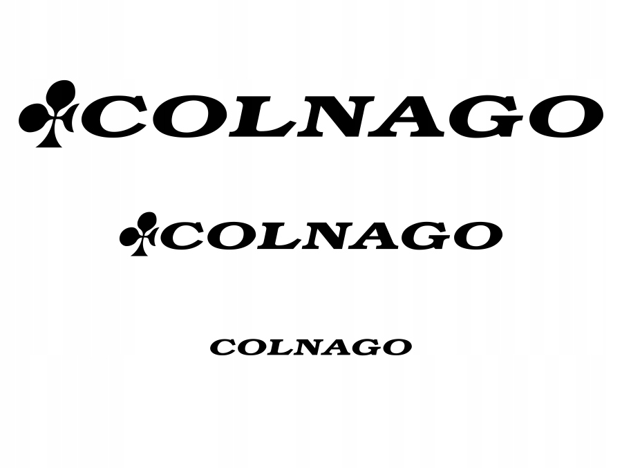 

Colnago naklejki zastępcze na rower komplet 6 szt