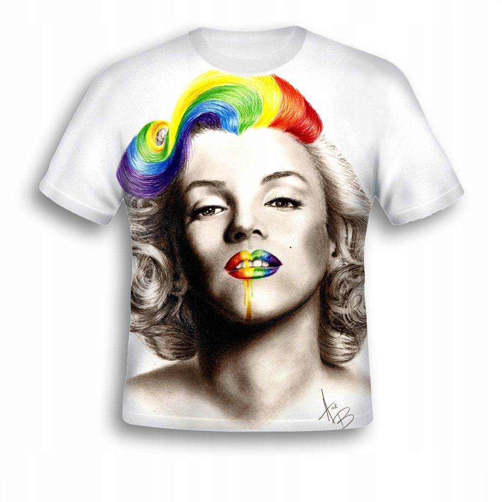 

Koszulka Fullprint T-shirt Marilyn S Grafika Pl