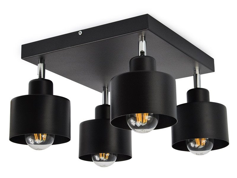 LAMPA SUFITOWA PLAFON ŻYRANDOL LOFT EDISON LED Marka inna