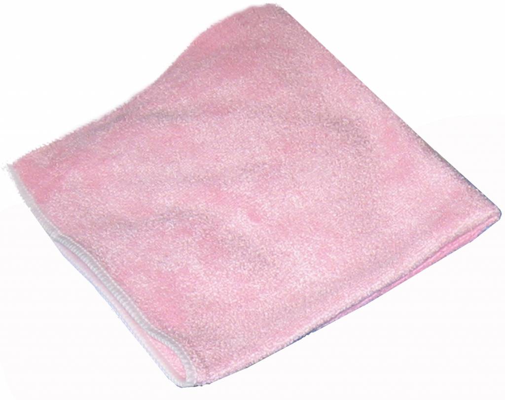 

Ściereczka z mikrofibry 40x40cm 310g/m2 różowa