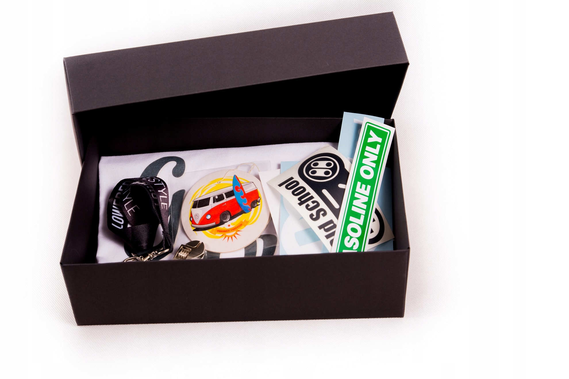 Prezent BOX wlepy brelok T shirt Good old times