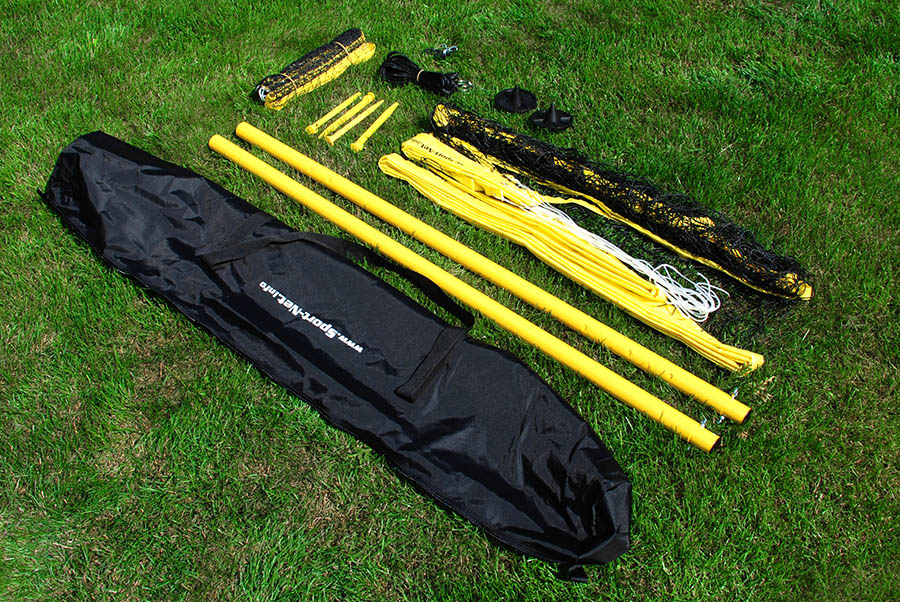 Siatka i słupki do siatkówki i badmintona Sport-Net Premium Set Kod producenta SN-VP