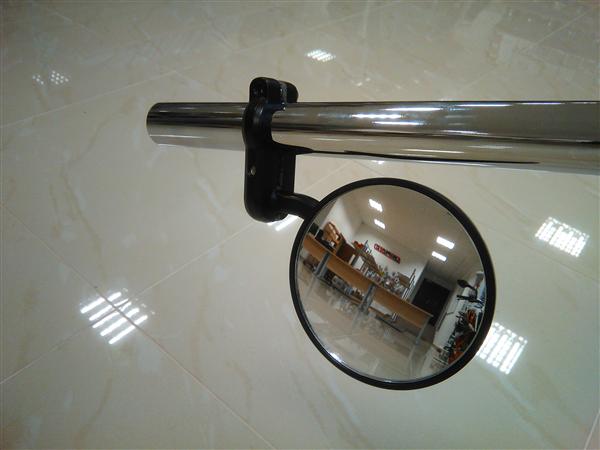 LUSTERKA POD KIEROWNICĘ Cafe Racer Bobber Triumph Strona zabudowy lewa prawa