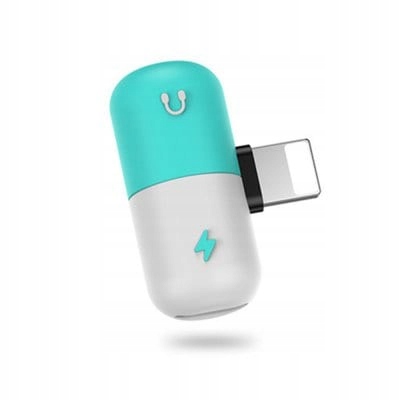 

Adapter Przejściówka Lightning Splitter 2W1 8PIN