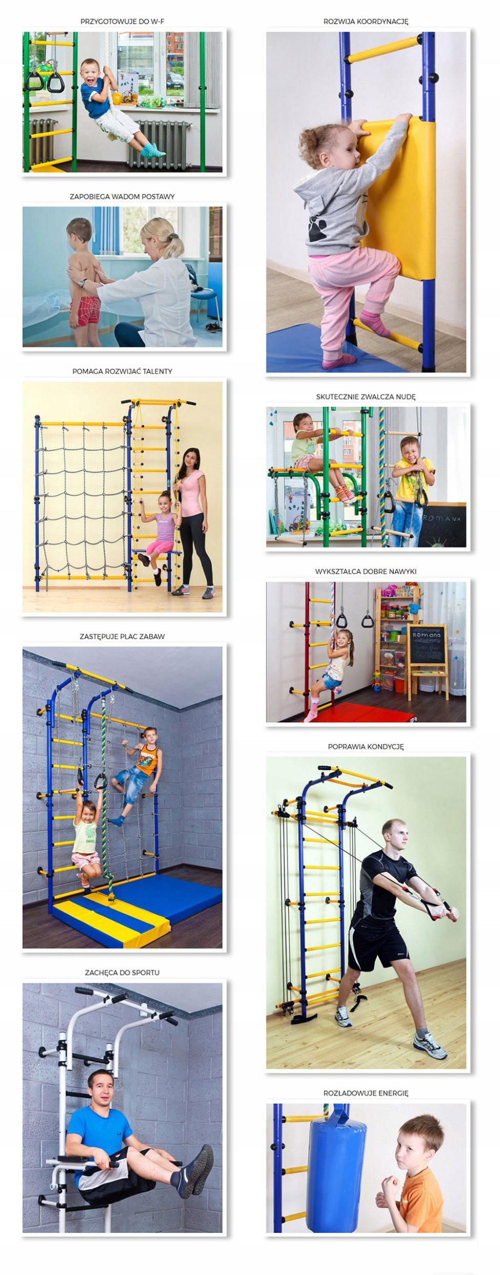 Huśtawka bocianie gniazdo Slim 120 cm Materiał inny