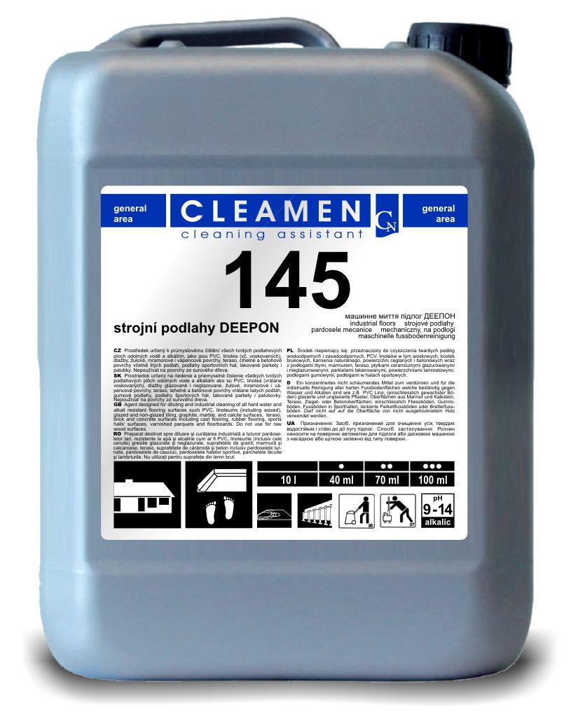

Cleamen 145 5L - Zapachowy Środek Do Mycia Podłóg