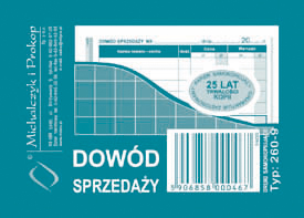 

Dowód sprzedaży Paragon A7 260-9 Łódź