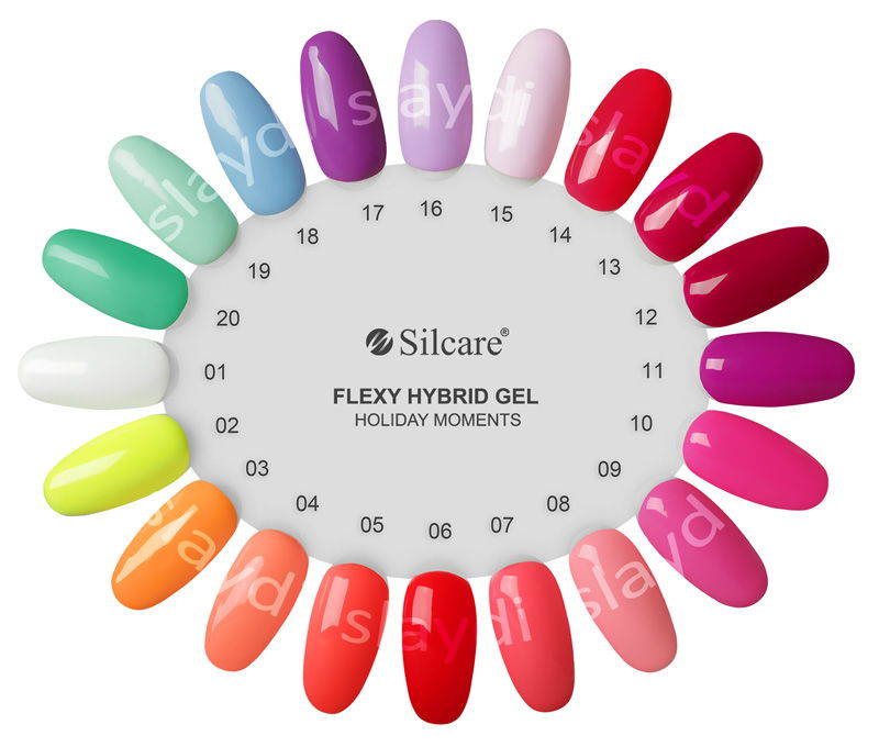 lakier hybrydowy FLEXY 53 flexi flex SILCARE Pojemność 4.5 ml