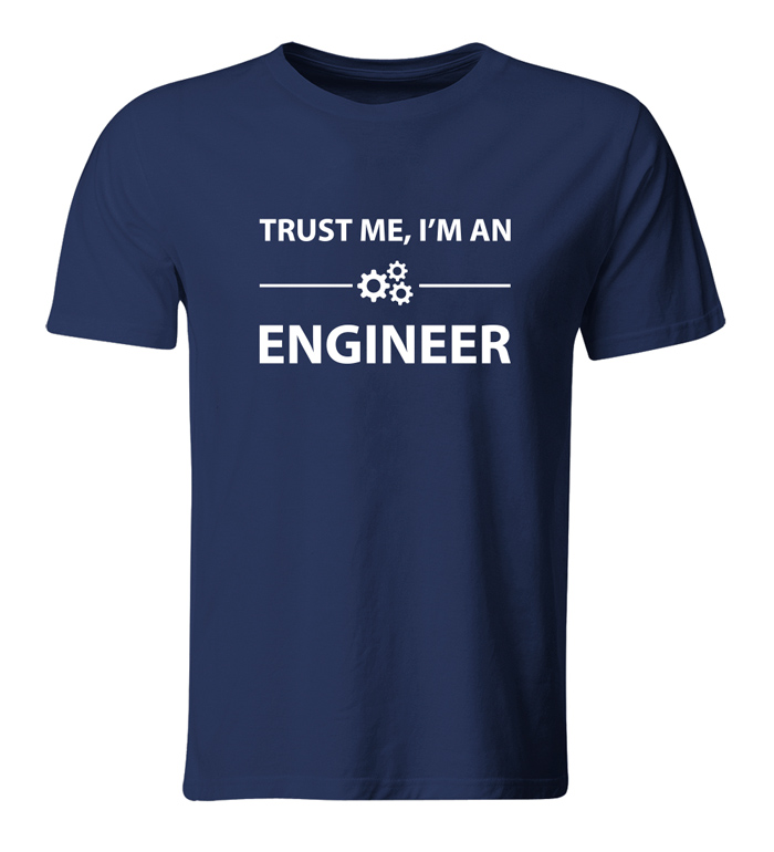 

Koszulka Trust Me, I'M An Engineer Granatowa XL