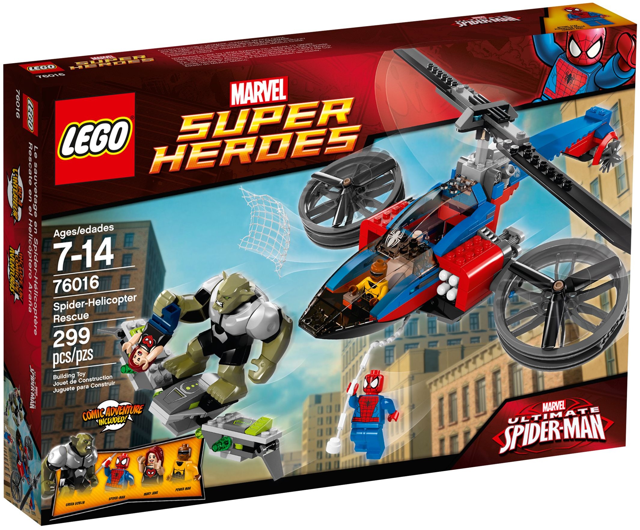 Lego Heroes 76016 Centrum Ratunkowe Pająka