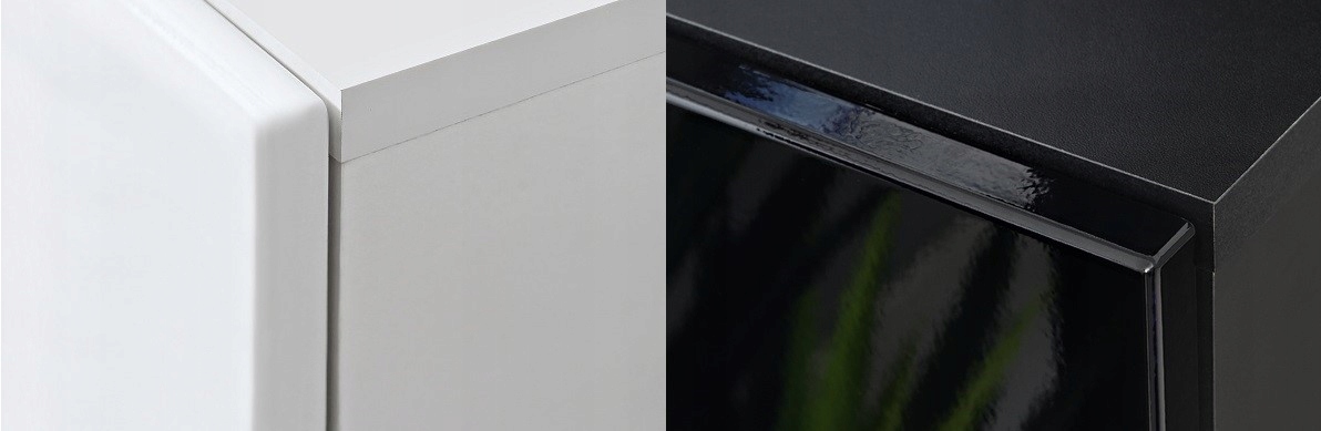 MEBLOŚCIANKA AIR E4 - ZW - WYSOKI POŁYSK PVC Wykończenie połysk