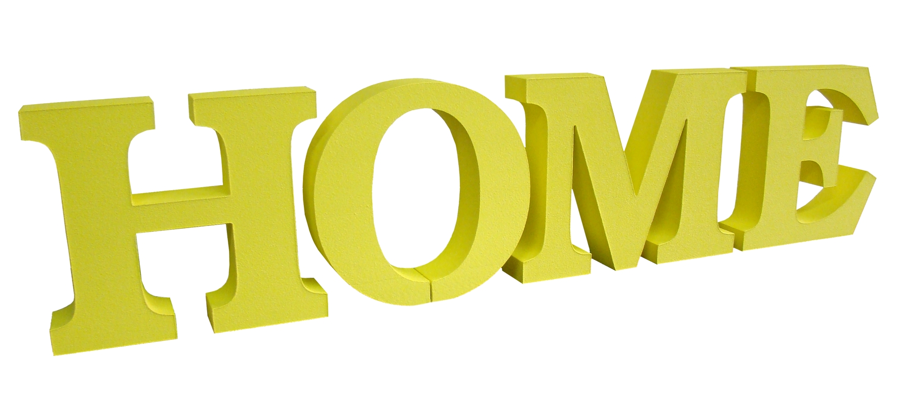 HOME украшение буква отдельно надпись 3D выс.15см