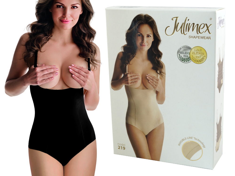 

Wyszczuplające Body model 219 Bezszwowe Julimex L