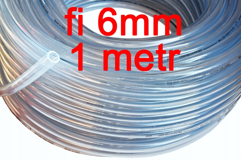 ШЛАНГ ШЛАНГ ШЛАНГ IGIELITOWY IGIELIT FI 6мм 1metr