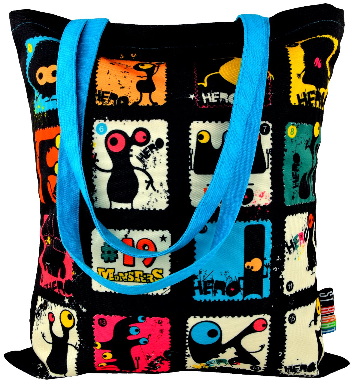 

St.right Torba N Ramię Shopper 100% Bawełna 613852
