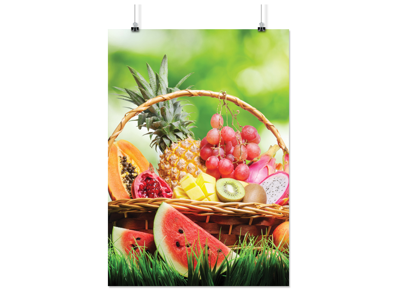 

Plakat Owoce Warzywa 50x70 CM 14 Wzorów Matowy