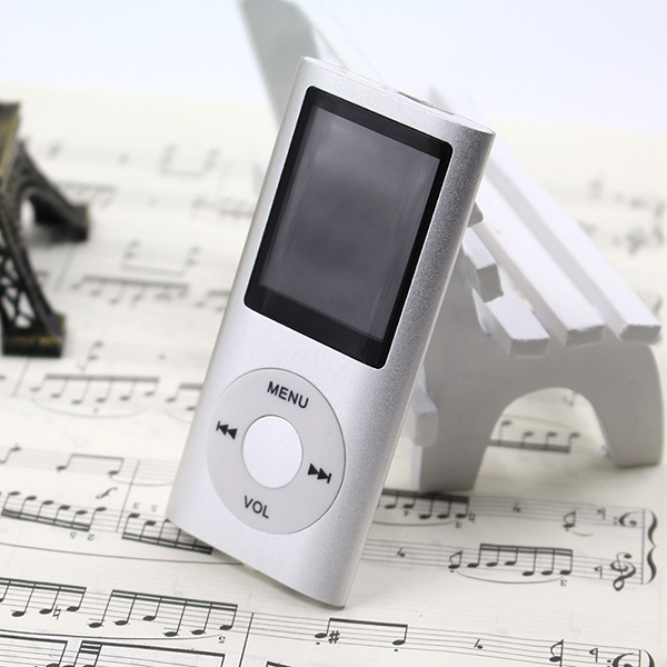 ODTWARZACZ MP4 MP3 MENU PL RADIO DYKTAFON SD 8GB Kolor niebieski