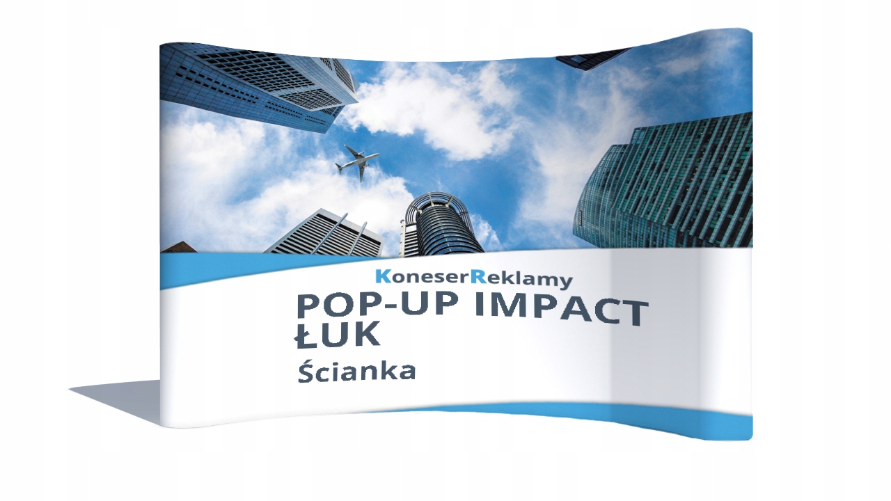 Ścianka z grafiką Impact Pop-up ścianka łukowa 3x5