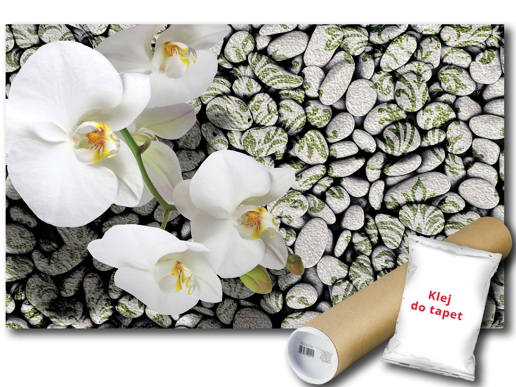 Fototapeta Orchidej Kamyki 6E V4 254x184 F1651