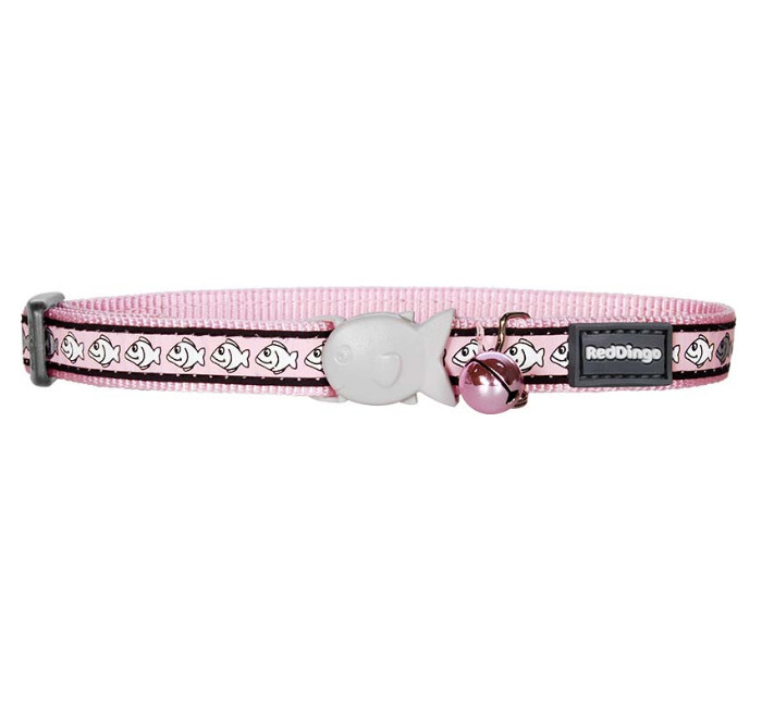 

Obroża dla kota Jasny Róż Red Dingo 12mm/20-32cm