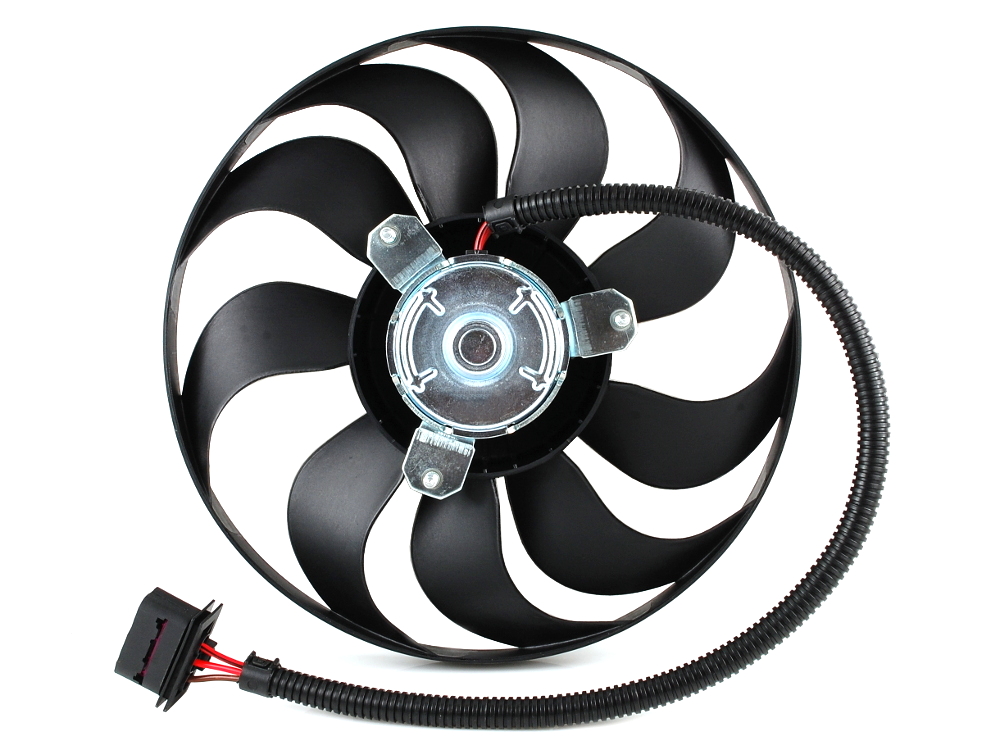 WENTYLATOR CHŁODNICY KLIMATYZACJI KLIMY VW GOLF 4 Jakość części (zgodnie z GVO) P - zamiennik o jakości porównywalnej do oryginału