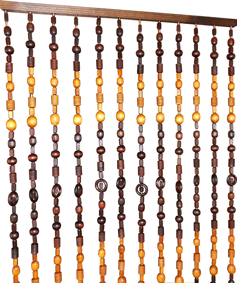 ZASŁONA KOTARA DREWNIANA PARAWAN DO DRZWI 100cm Marka Polska