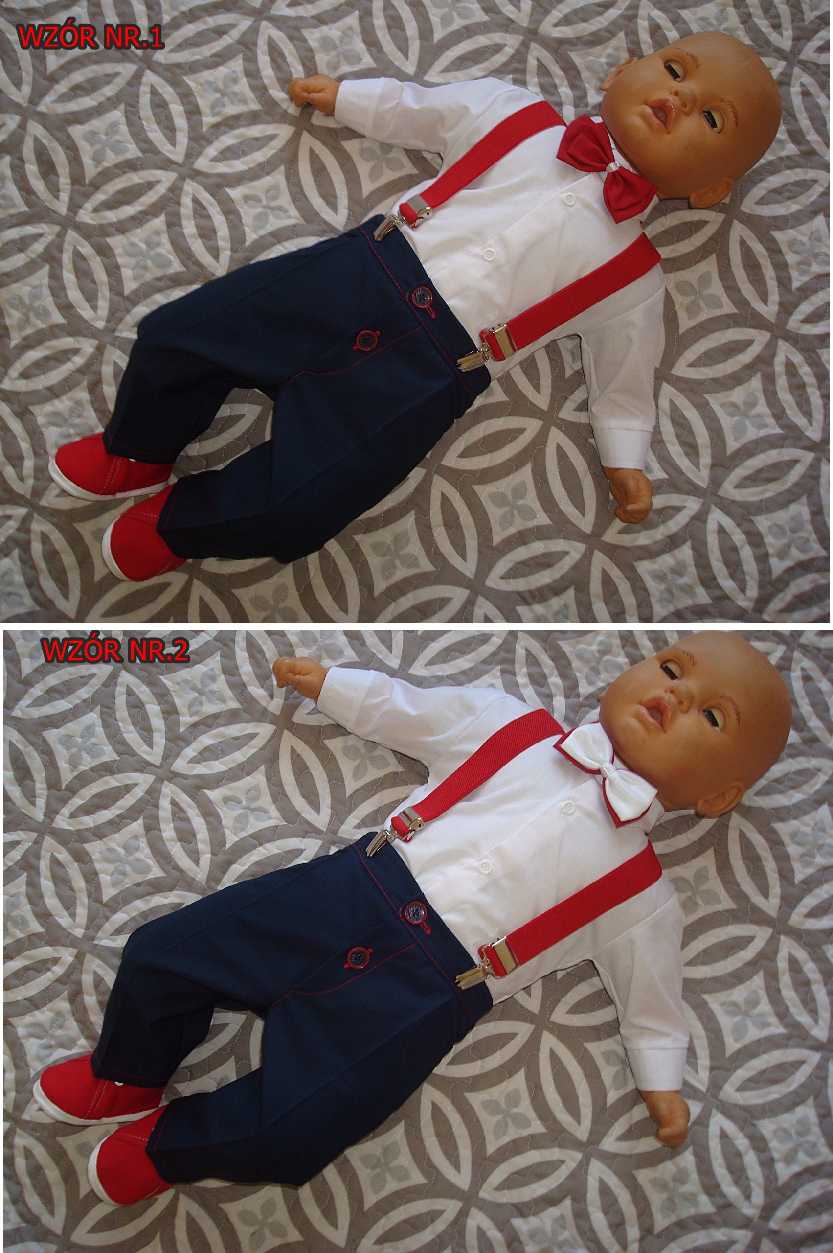 ZIMA 8 CZĘŚCI GARNITUREK CHRZTU KURTKA SWETEREK 62 Marka inna