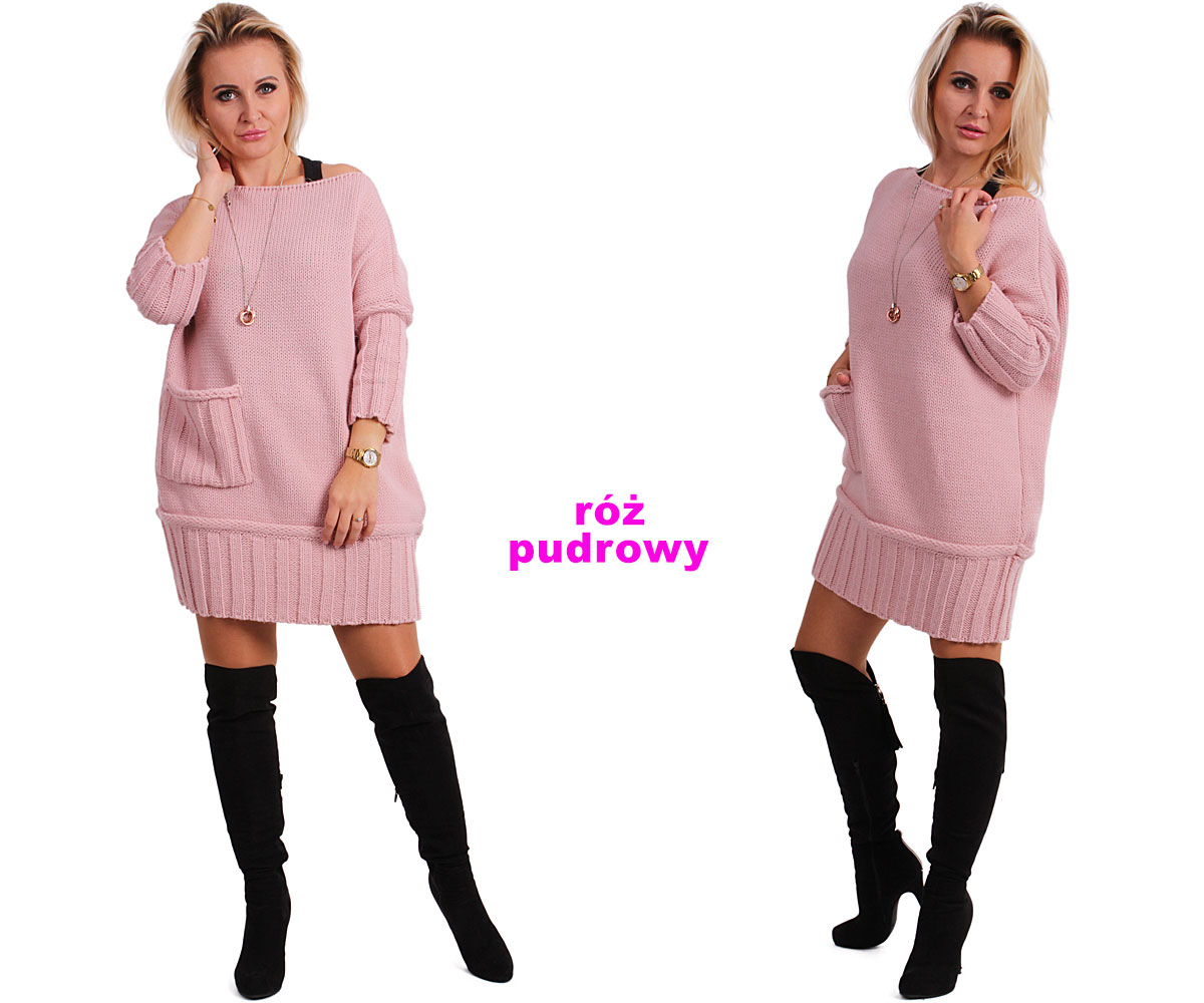 PASMANTEX BARLETTA SWETER TUNIKA SUKIENKA KIESZEŃ Marka inna