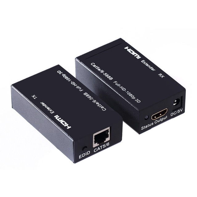 Фото - Кабель Extender Przedłużacz Hdmi na RJ45 Lan 60m 3D Wwa