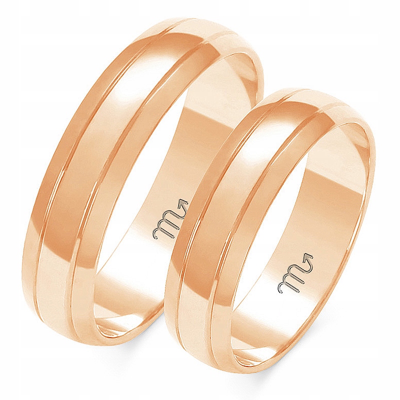Zlaté Prsteny 14K 5 mm id A-211