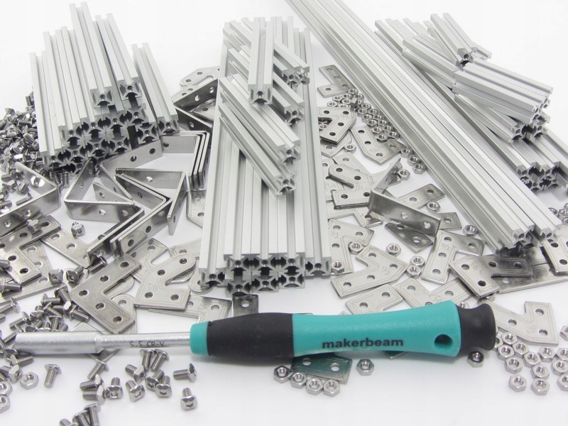 Profile aluminiowe Starter Kit Regular MakerBeam Sklep, Opinie, Cena
