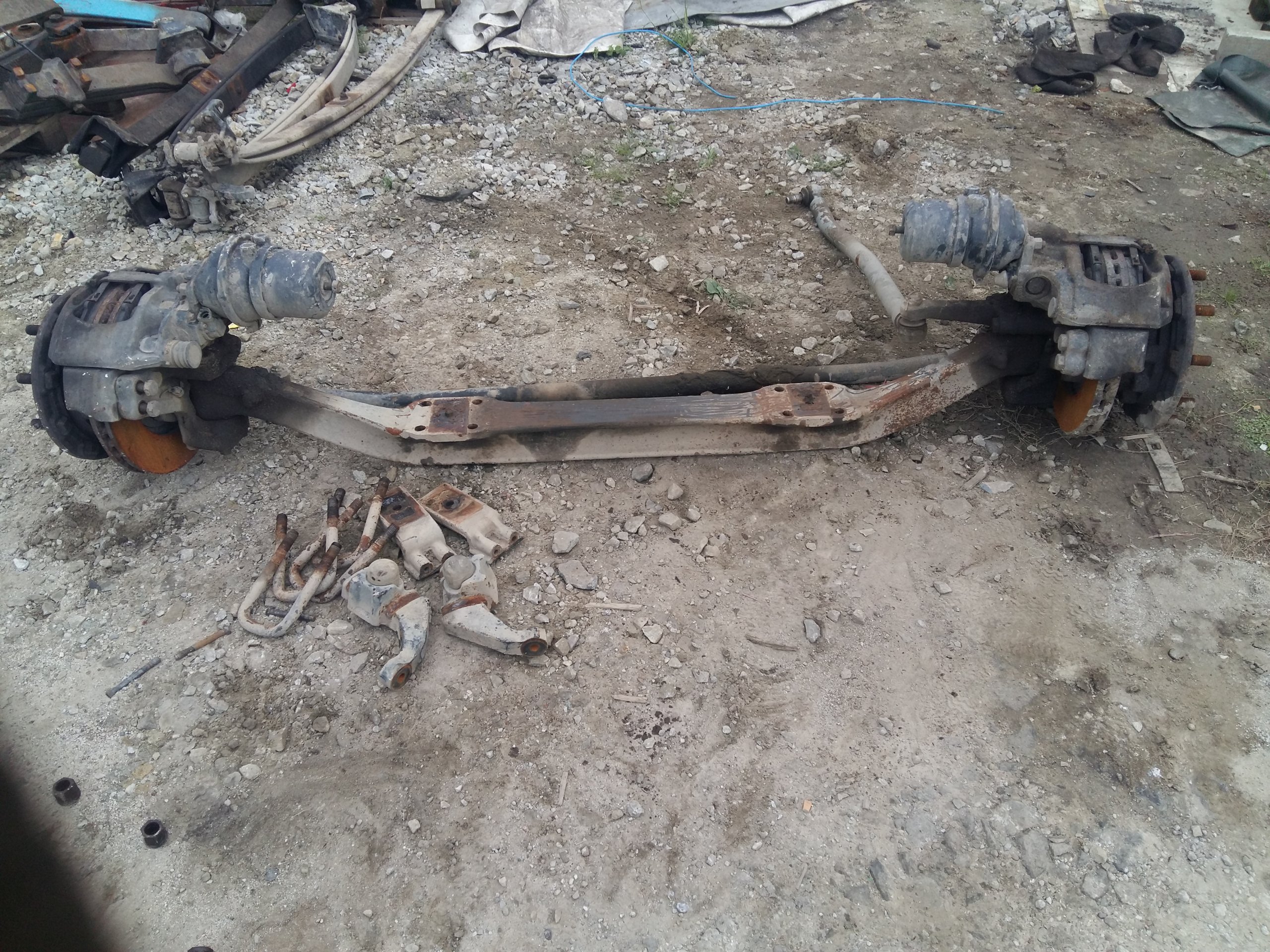 TARCZE, BELKA do Scania R przednia oś