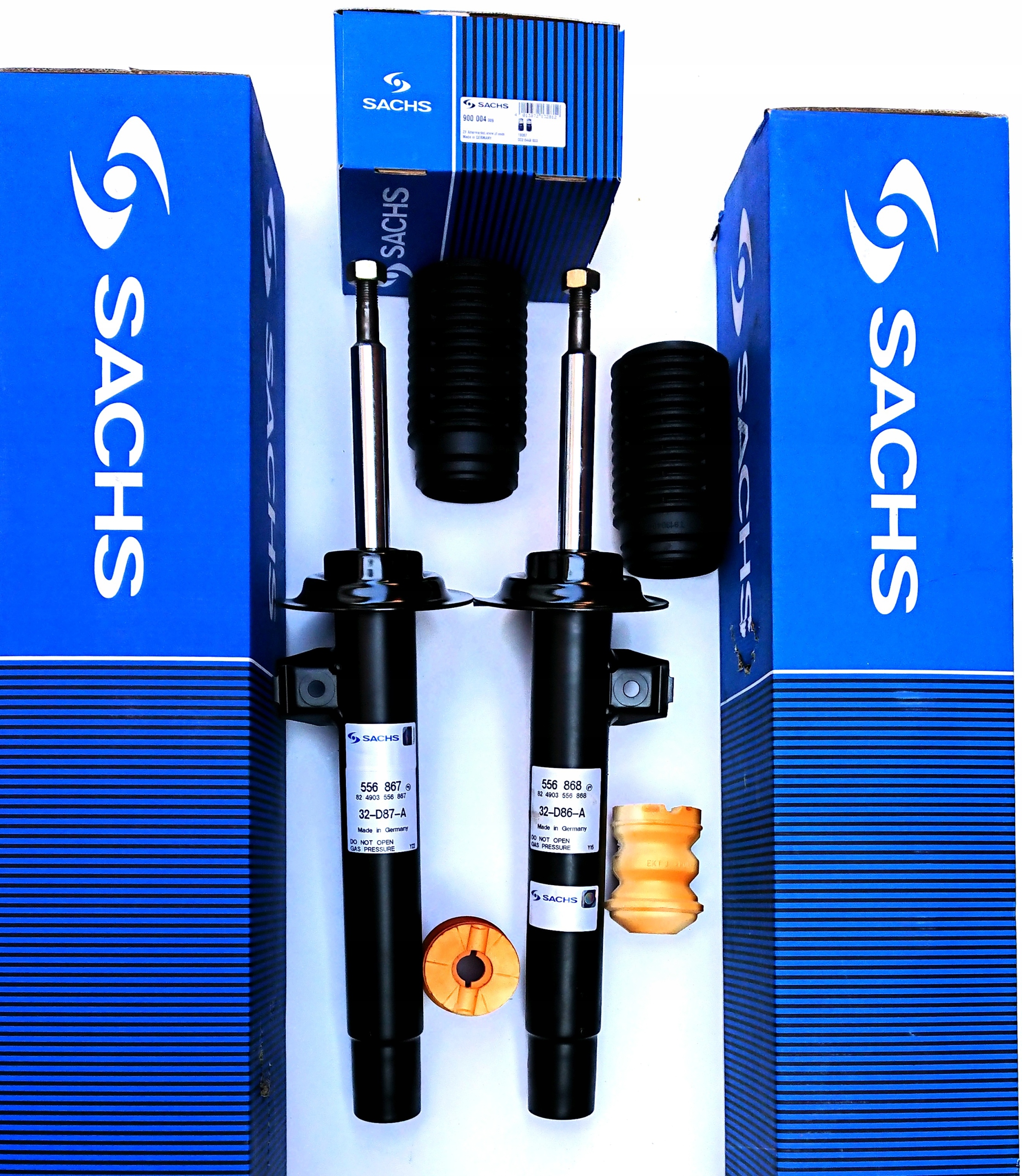 

2x Sachs Amortyzatory Przód Bmw E46 Osłony Odboje