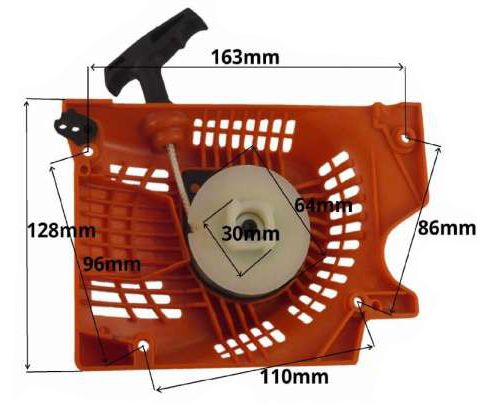 STARTER SZARPAK ROZRUCH PIŁA SPALINOWA CHINY 4Z $$ Model prc