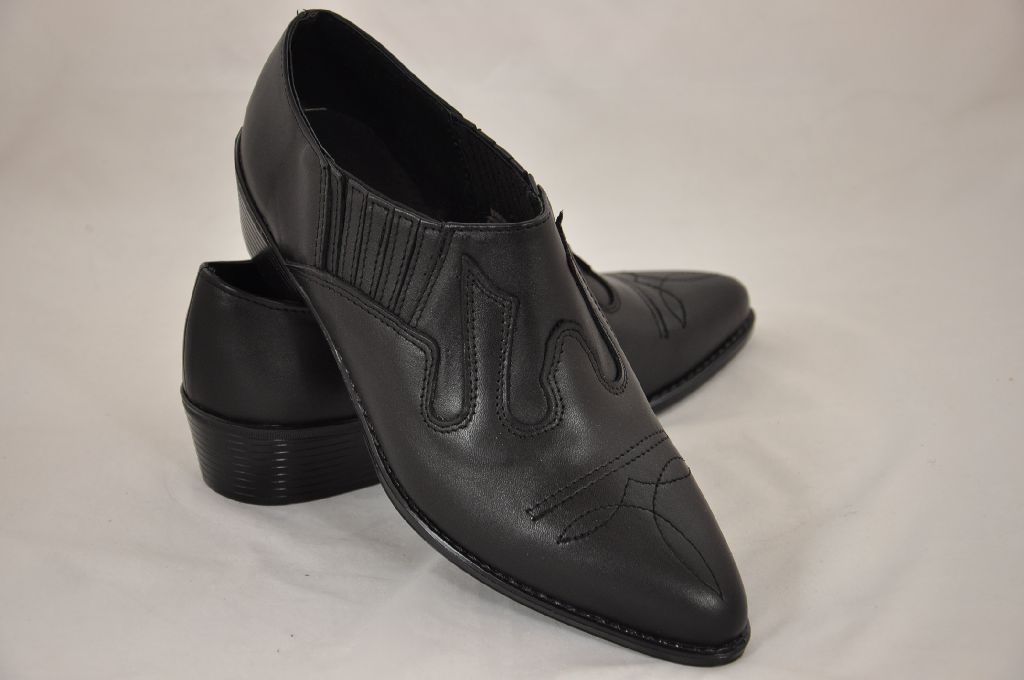 KOWBOJKI MĘSKIE motor CHOPPER SKÓRA KN czarne 41 Rozmiar 41