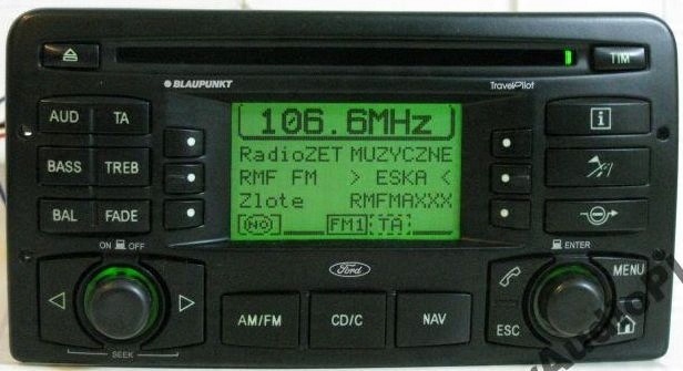 RADIO CD NAWIGACJA DX FORD FOCUS MONDEO TRANSIT PL