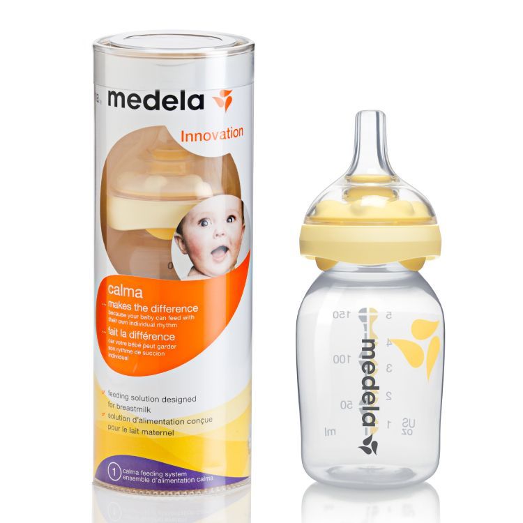 Medela Calma 150 ml +Butelki 3x150ml +2x Smoczek S Pojemność 150 ml