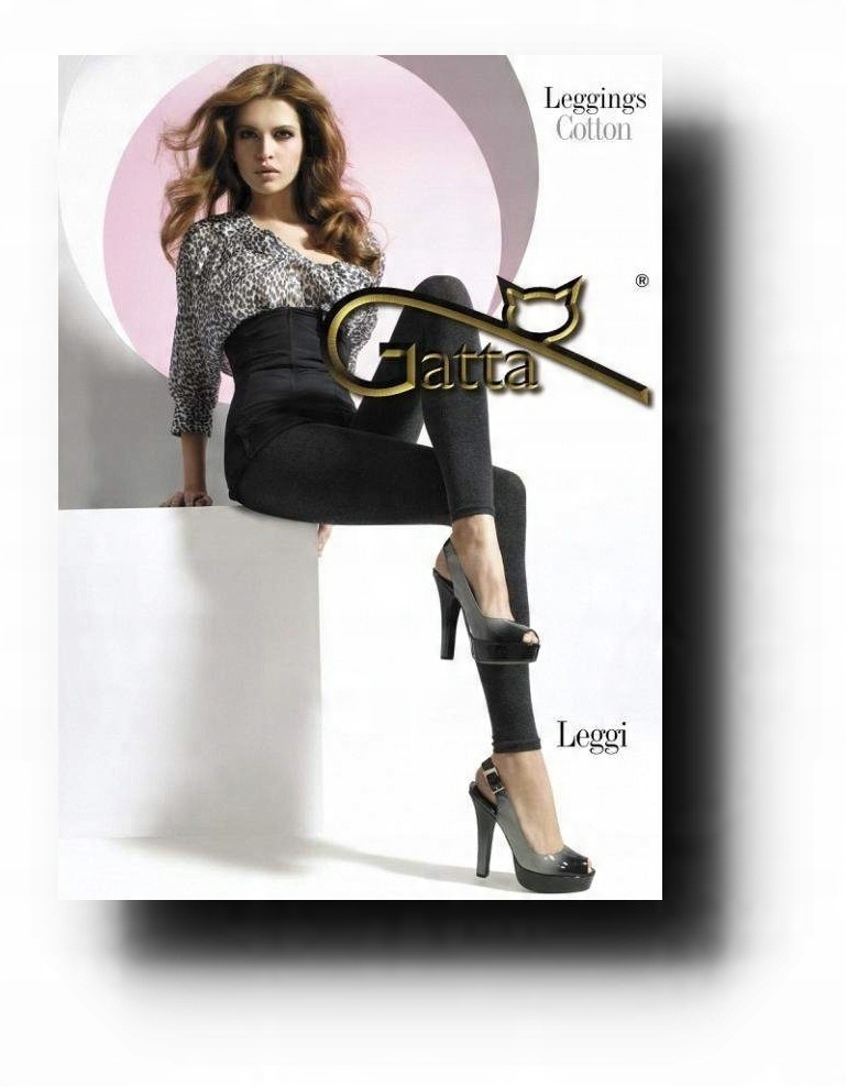 

h.b.Legginsy Gatta Leggi Bawełniane roz-4(L)