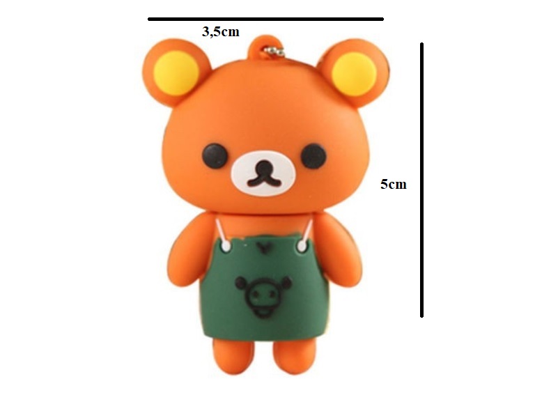 PENDRIVE USB 8GB MIŚ ZIELONY BAJKA RILAKKUMA PRO Kod producenta p13