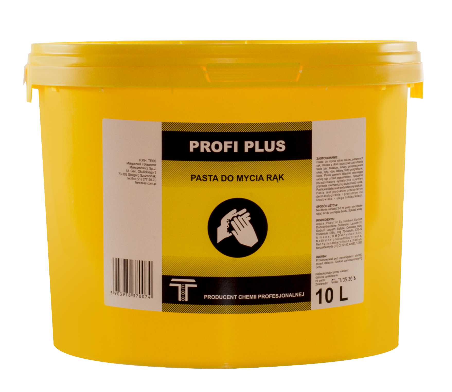 PASTA DO RAK PROFI PLUS 2 ROZOWA 10L