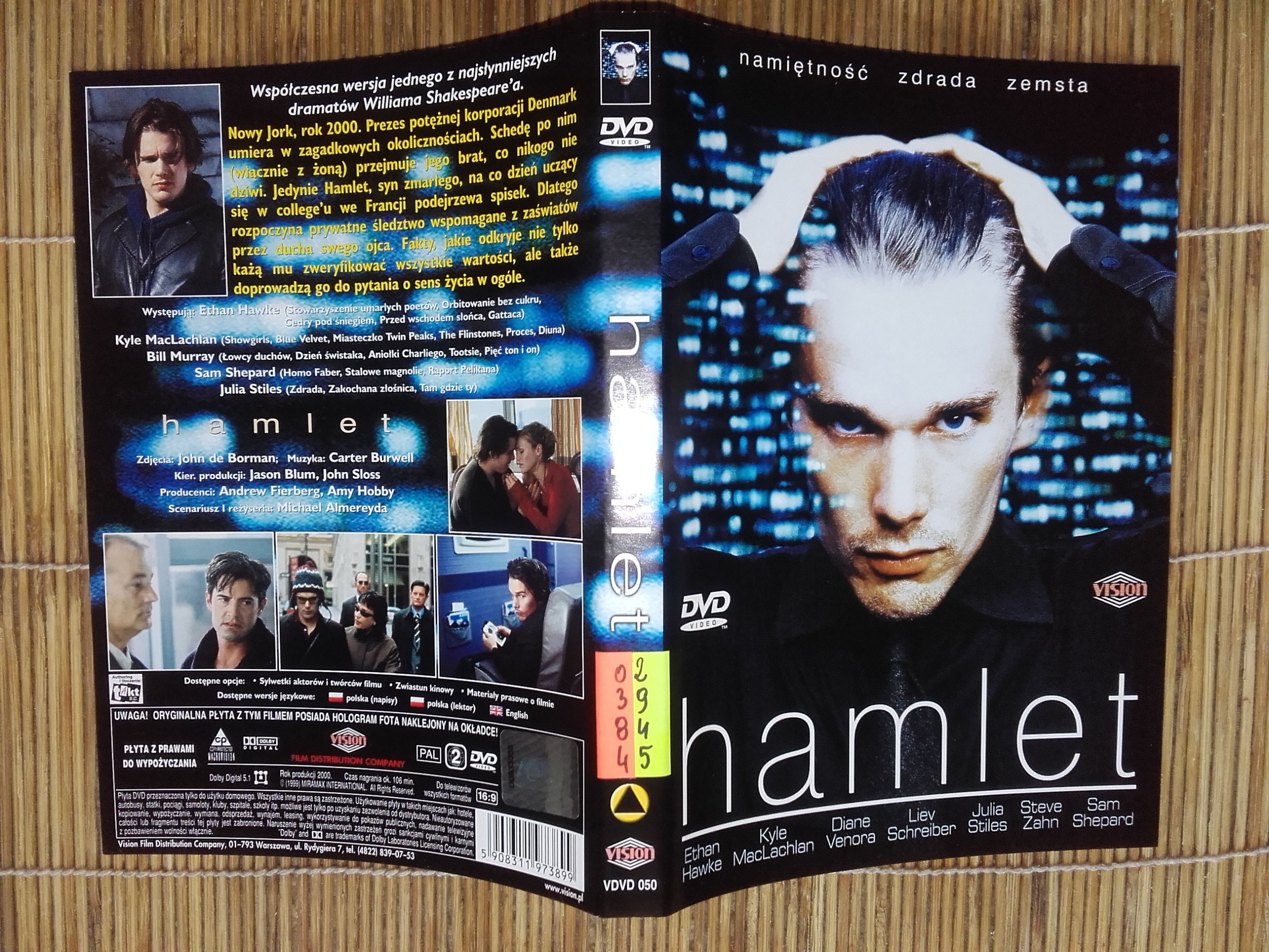 HAMLET Ethan Hawke , Julia Stiles 12631007382 Sklepy, Opinie, Ceny