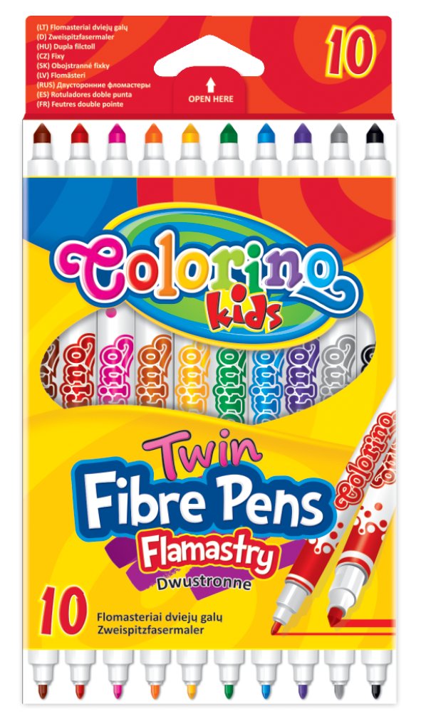 

Colorino Flamastry pisaki dwustronne