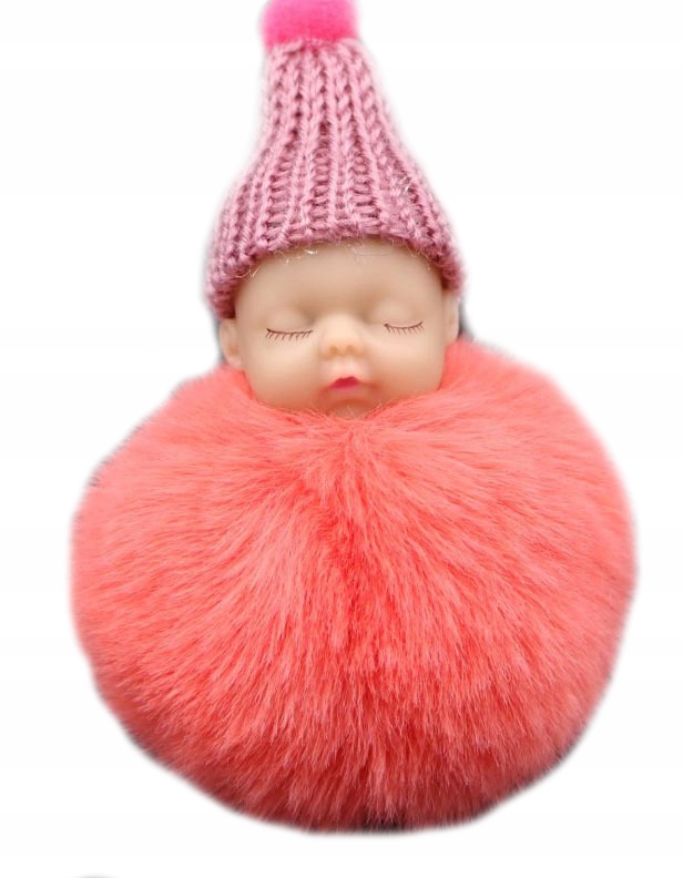 

Brelok Laleczka Pompon Keychain Zawieszka Do Klucz